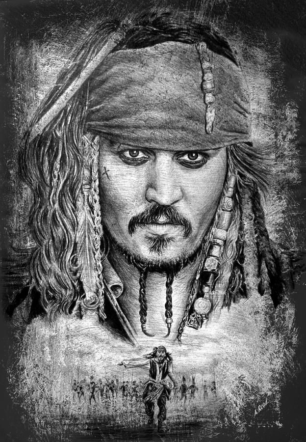 Johnny Depp Portrait/ Pencil Drawing/ Sketch : r/drawing