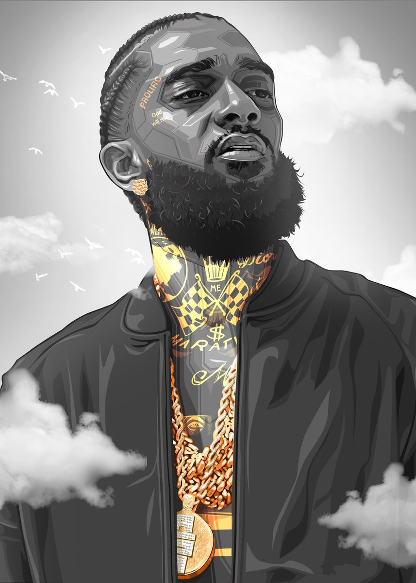 Nipsey Hussle Posters and Art Prints for Sale