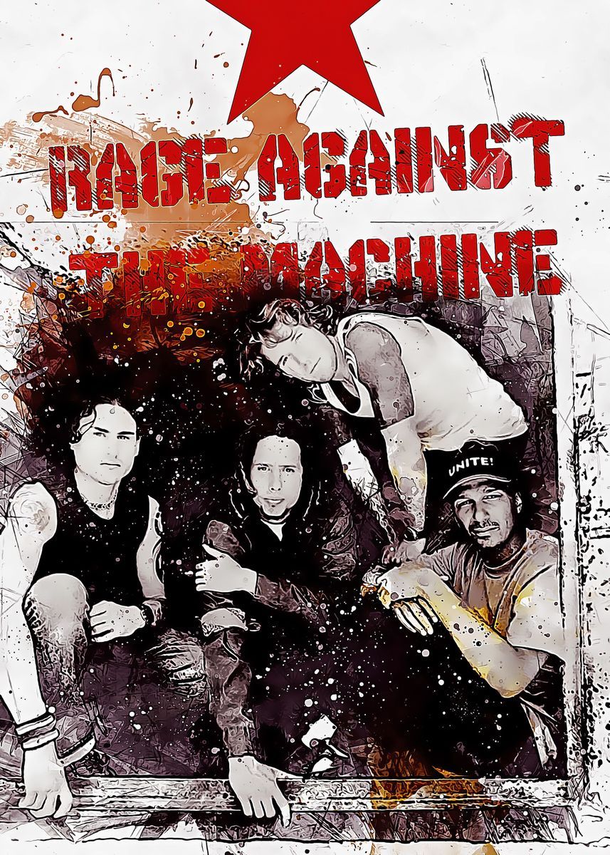 Rage Against the Machine Poster 24x36