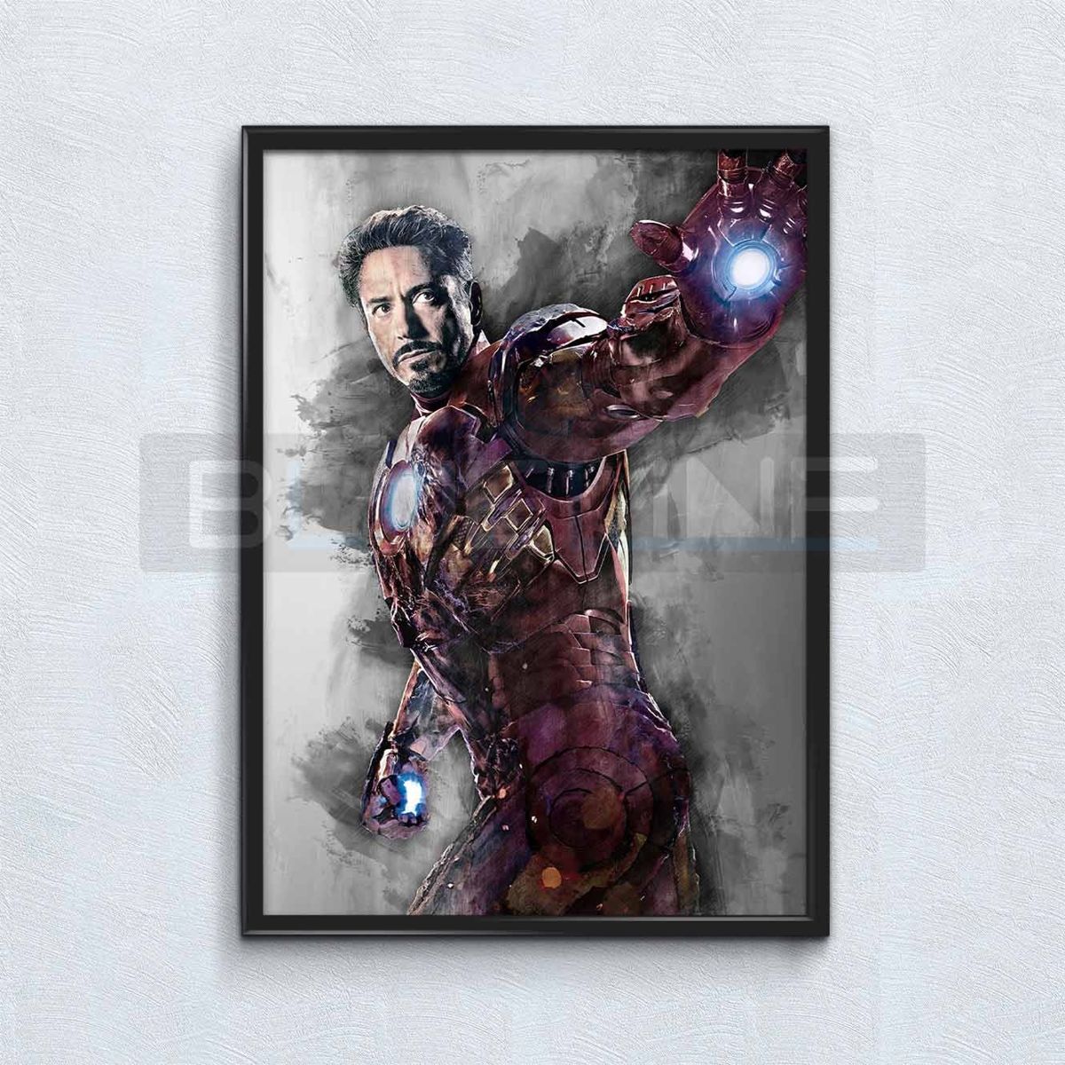 Ironman Poster Ironman Print Tony Stark Art Print Home Decor – Poster ...